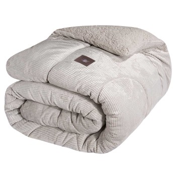 GREENWICH POLO CLUB ΚΟΥΒΕΡΤΟΠΑΠΛΩΜΑ ΥΠΕΡΔΙΠΛΟ ESSENTIAL 3955 ICE GREY