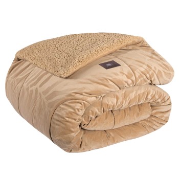 GREENWICH POLO CLUB ΚΟΥΒΕΡΤΟΠΑΠΛΩΜΑ KING SHERPA ESSENTIAL 4434 BEIGE