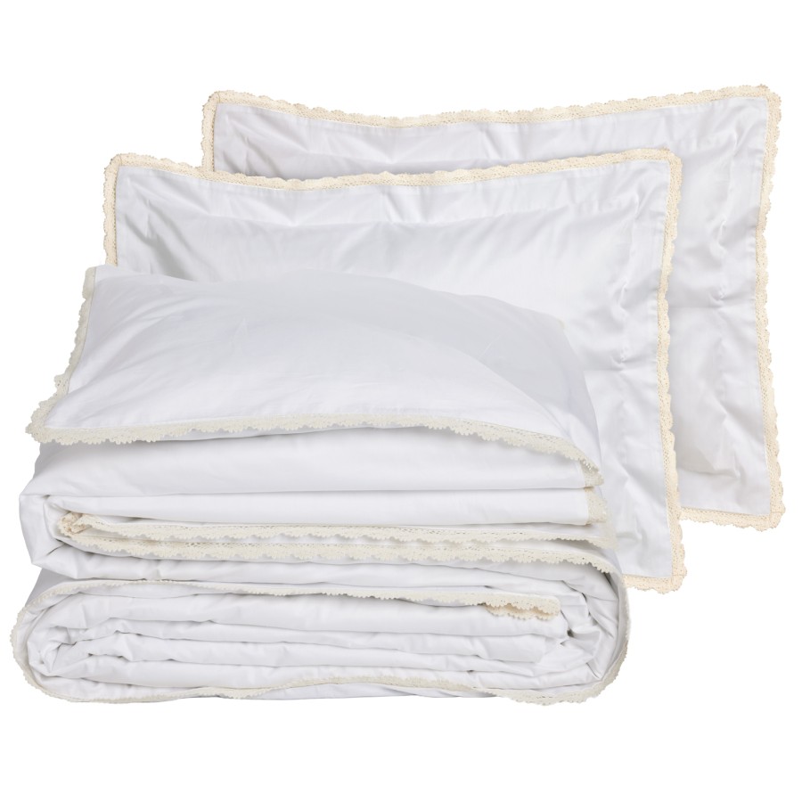 DAS HOME ΠΑΠΛΩΜΑΤΟΘΗΚΗ ΣΕΤ KING PRESTIGE 1708 WHITE