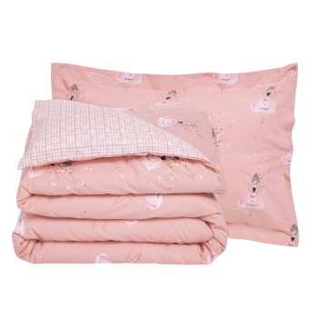 DAS KIDS ΣΕΤ ΠΑΠΛΩΜΑΤΟΘΗΚΗ ΜΟΝΗ 4973 PINK