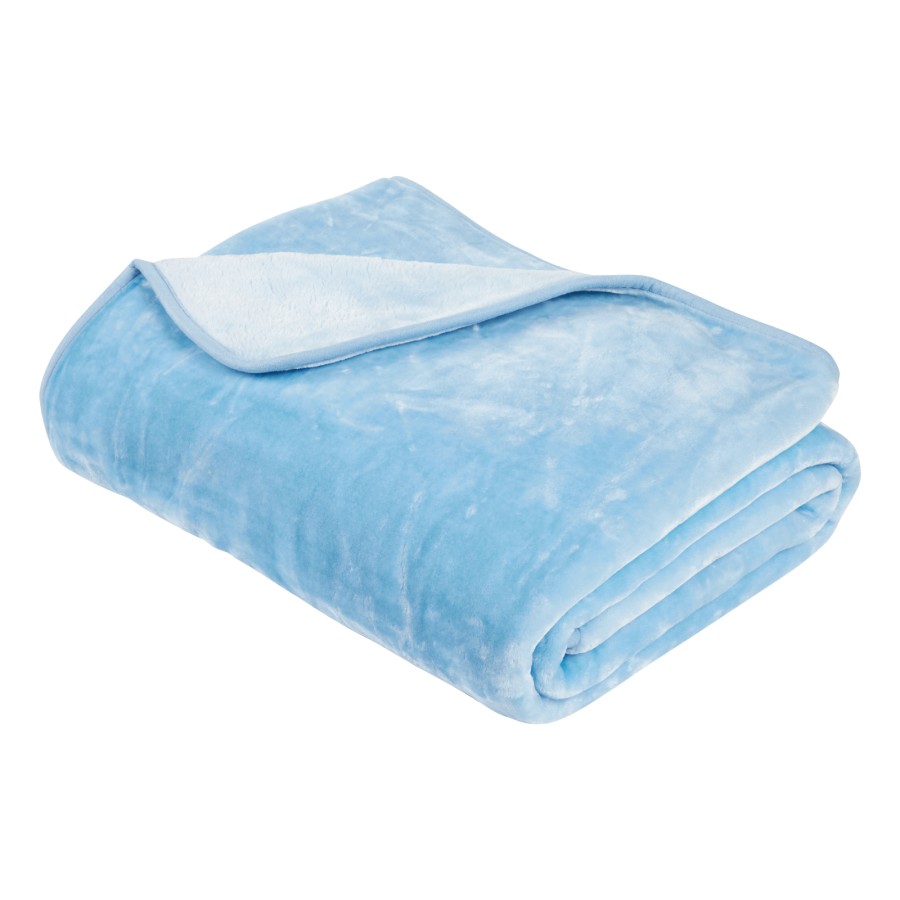 DAS KIDS ΚΟΥΒΕΡΤΑ VELOUR MONH 0291 BABY BLUE
