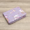 LINO BEBE ΣΕΤ ΣΕΝΤΟΝΙΑ RAINBOW GALLOP LILAC 120X180