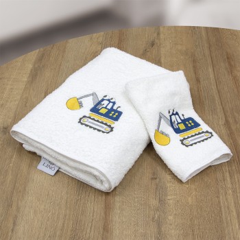 LINO ΣΕΤ ΠΕΤΣΕΤΕΣ TRATTORE WHITE 2ΤΜΧ