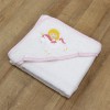 LINO Κάπα Βρεφική (75χx75) Corno Λευκό