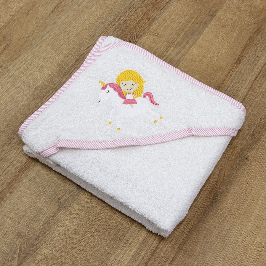 LINO Κάπα Βρεφική (75χx75) Corno Λευκό