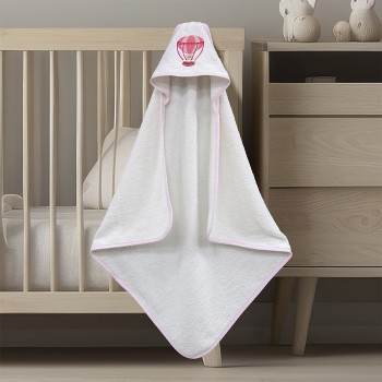 LINO ΚΑΠΑ PALONCINO WHITE/PINK 75X75