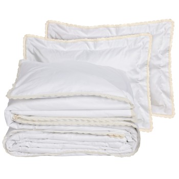 DAS HOME ΣΕΝΤΟΝΙΑ ΣΕΤ KING PRESTIGE 1708 WHITE