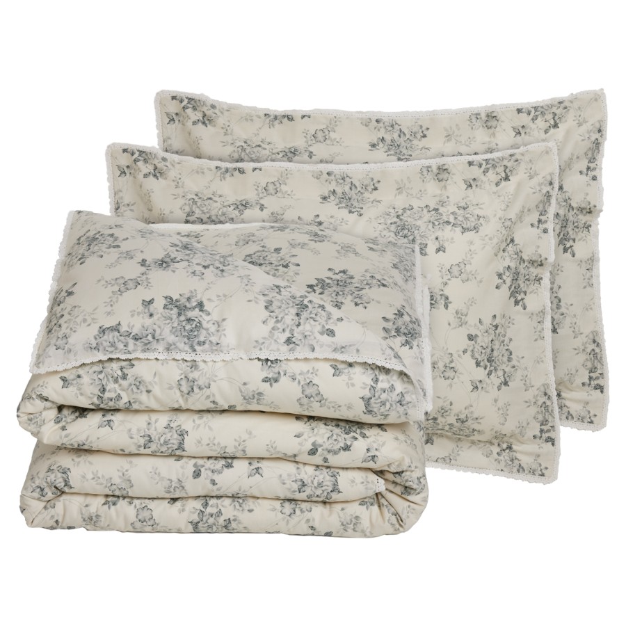 DAS HOME ΣΕΝΤΟΝΙΑ ΣΕΤ KING PRESTIGE 1712 GREY, IVORY