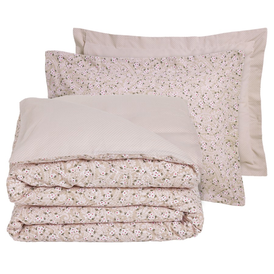 DAS HOME ΣΕΤ ΣΕΝΤΟΝΙΑ ΜΟΝΑ ΜΕ ΛΑΣΤΙΧΟ CASUAL 5434 TAUPE