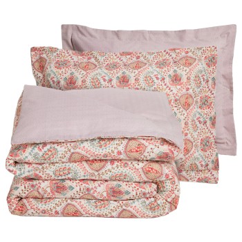 DAS HOME ΣΕΤ ΣΕΝΤΟΝΙΑ ΥΠΕΡΔΙΠΛΑ ΜΕ ΛΑΣΤΙΧΟ CASUAL 5437 MULTICOLOR