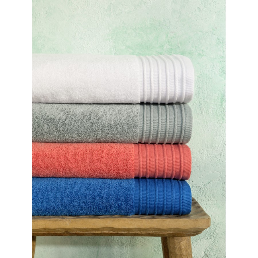 Nima Home Πετσέτα 90x145 Feel Fresh - White Λευκό