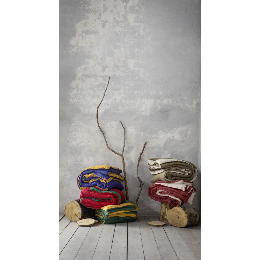 NIMA Home Σετ Παπλωματοθήκη Μονή Abalone - Red / Green Κόκκινο, Πράσινο   (1 x 160x240   50x70)