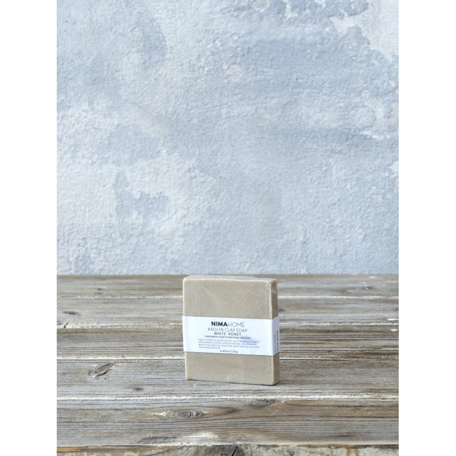 Nima Home Σαπούνι αργίλου 125g Kaolin - White Honey