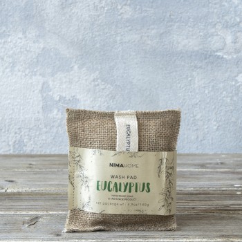 Nima Home Σαπούνι/Σφουγγάρι απολέπισης 140g Wash Pad - Eucalyptus
