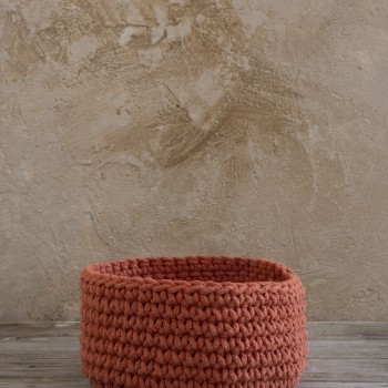 NIMA Home Καλάθι 28x15 - Panier Deep Orange Πορτοκαλί
