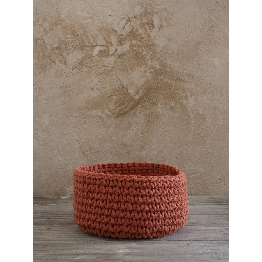 NIMA Home Καλάθι 28x15 - Panier Deep Orange Πορτοκαλί