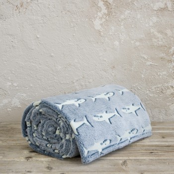 Kocoon Bebe Κουβέρτα Κούνιας 110x140 - Sharky