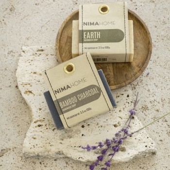 Nima Home Σαπούνι χειροποίητο 100g - Bamboo Charcoal