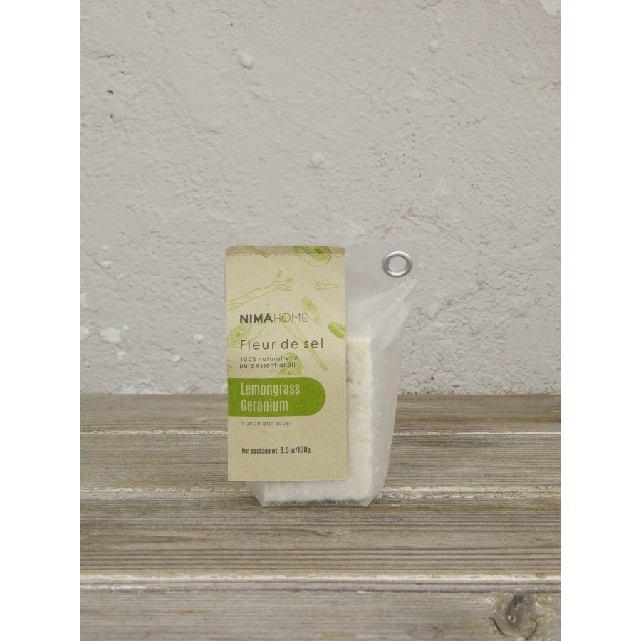 Nima Home Σαπούνι χειροποίητο 100g - Lemongrass / Geranium