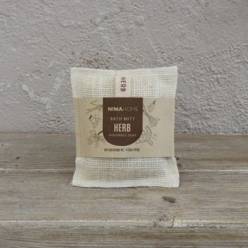 Nima Home Σαπούνι/Σφουγγάρι απολέπισης 140g Wash Pad - Herb