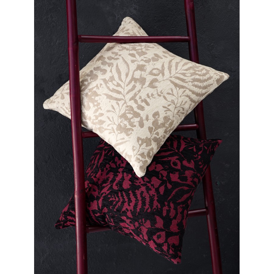 Nima Home Διακοσμητικό Μαξιλάρι 45x45 - Dusk Ruby Red Κόκκινο
