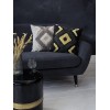 Nima Home Διακοσμητικό μαξιλάρι 45x45 - Aziza Dark Gray Γκρι