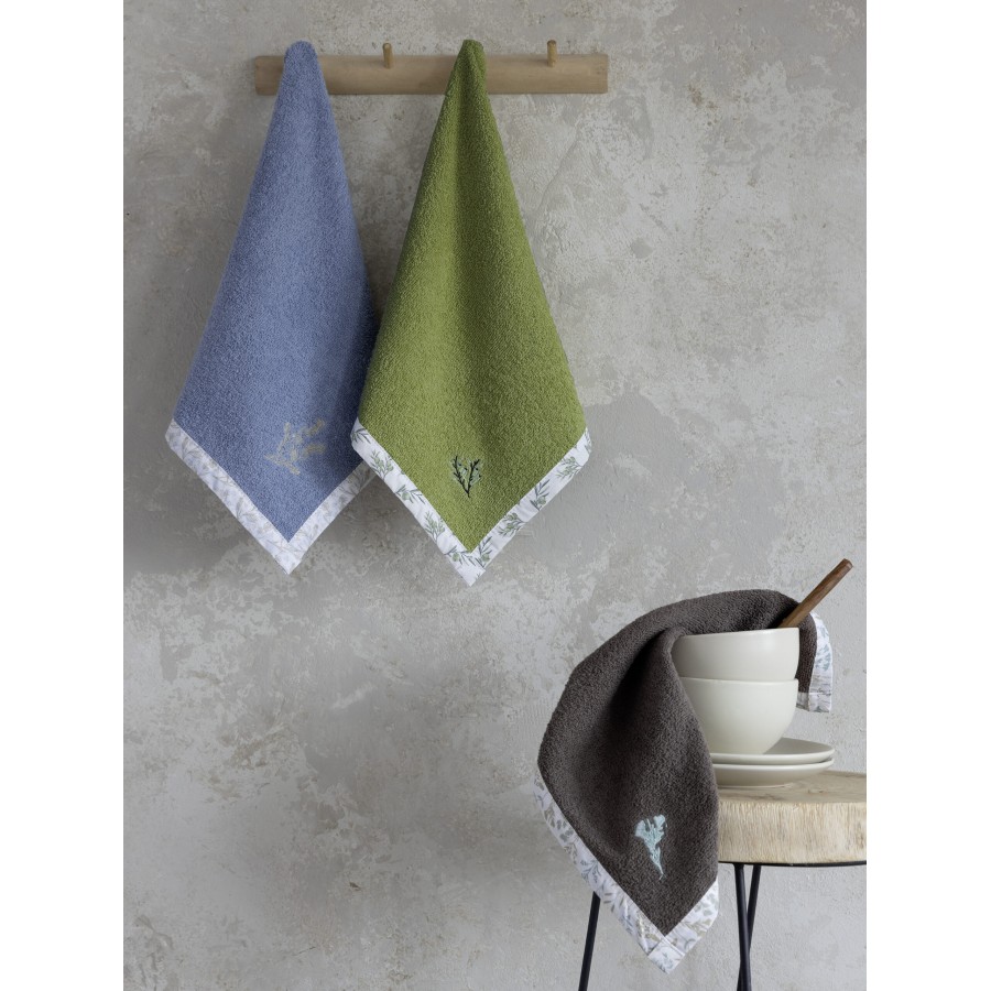 Nima Home Πετσέτα Κουζίνας 40x40 - Lavender Μπλε