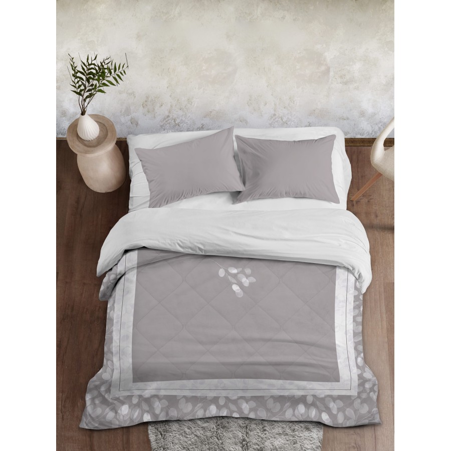 Nima Home Πάπλωμα Υπέρδιπλο 220x240 - Nevena Γκρι  o 220x240