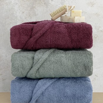 Nima Home Μπουρνούζι Asana - Medium - Smoke Blue Μπλε