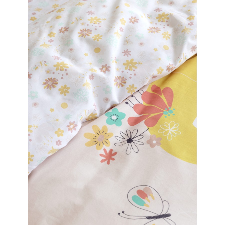 Nima Kids Σετ Παπλωματοθήκη Μονή - Fairy Love Ροζ   (1 x 160x240   52x72)