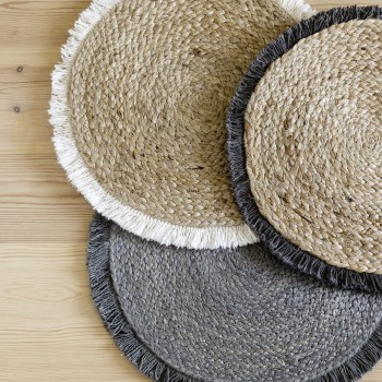 Nima Home Σουπλά (Δ:38) - Carina Dark Gray Μπεζ, Γκρι