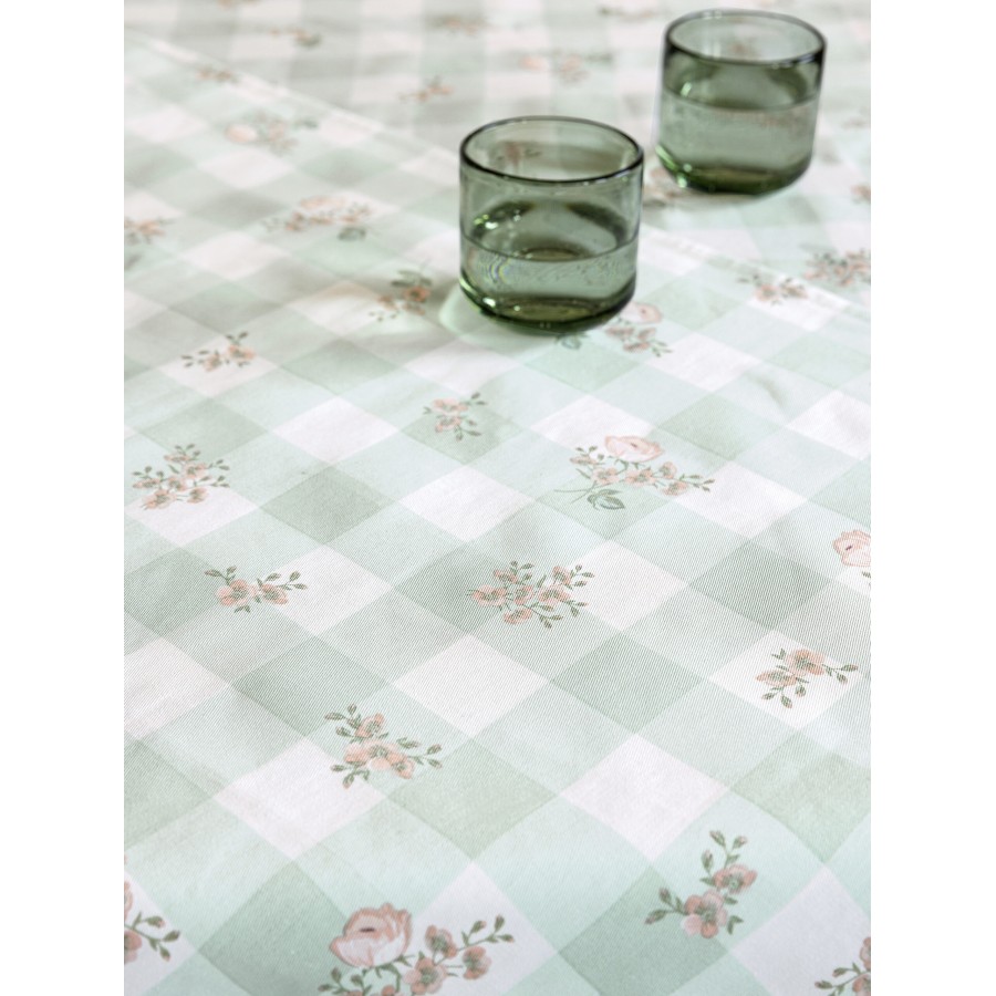 Nima Home Τραπεζομάντηλο 150x220 - Iris Μέντα, Ροζ