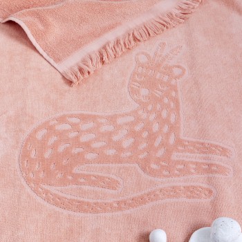 Nima Kids Πετσέτα Θαλάσσης 70x140 - Ilana Jacquard Σωμόν