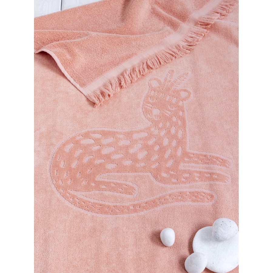 Nima Kids Πετσέτα Θαλάσσης 70x140 - Ilana Jacquard Σωμόν