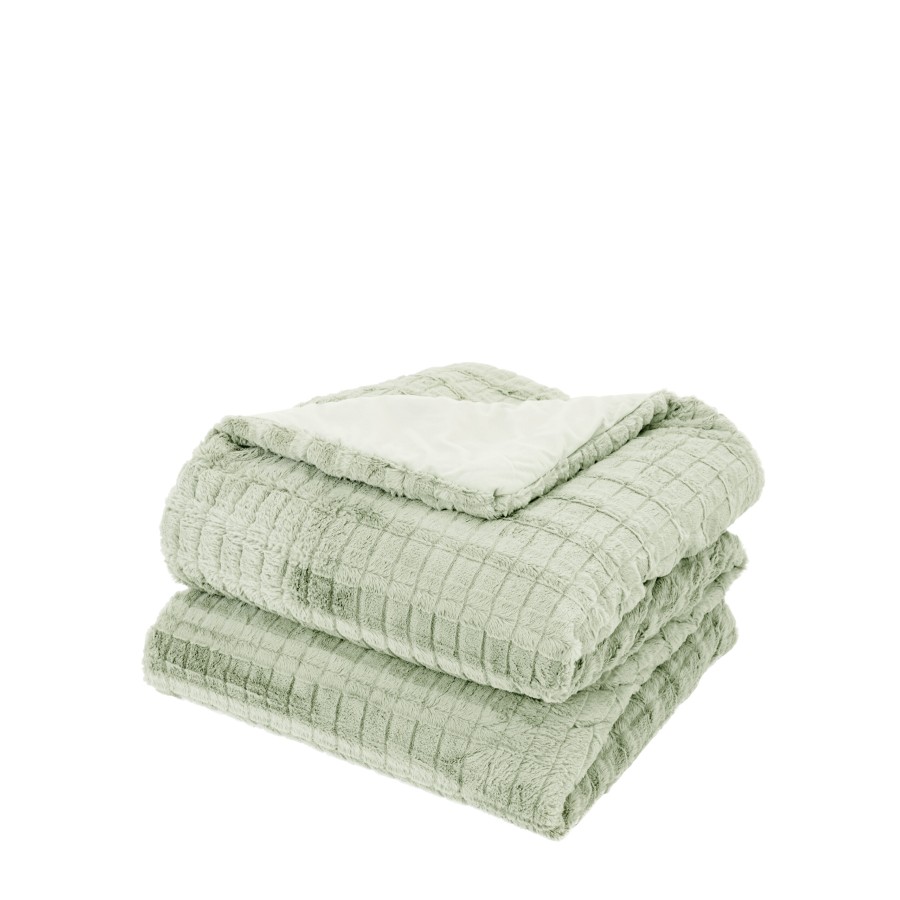 Nima Home Κουβέρτα/Πάπλωμα Μονό 160x220 - Weave Mint Μέντα   160x220