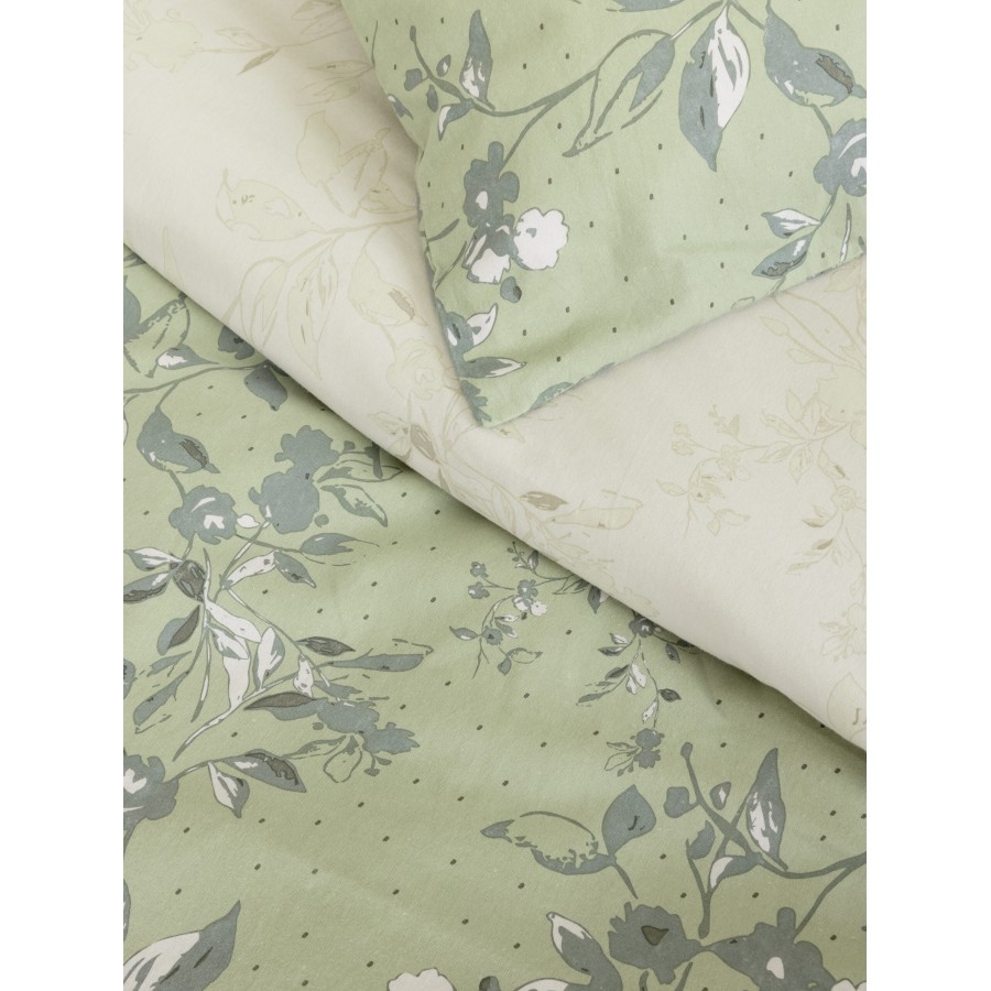 Nima Home Σετ Σεντόνια Μονά - Bernice Μέντα   (2 x 170x260   50x70)