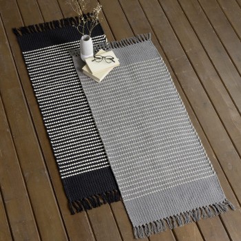 Nima Home Χαλάκι 60x130 - Issa Black Μαύρο