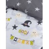 Nima Kids Σετ Παπλωματοθήκη Μονή - Boo! Γκρι   (1 x 160x240   52x72)