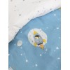 Nima Kids Σετ Παπλωματοθήκη Μονή - To the Moon Μπλε   (1 x 160x240   52x72)