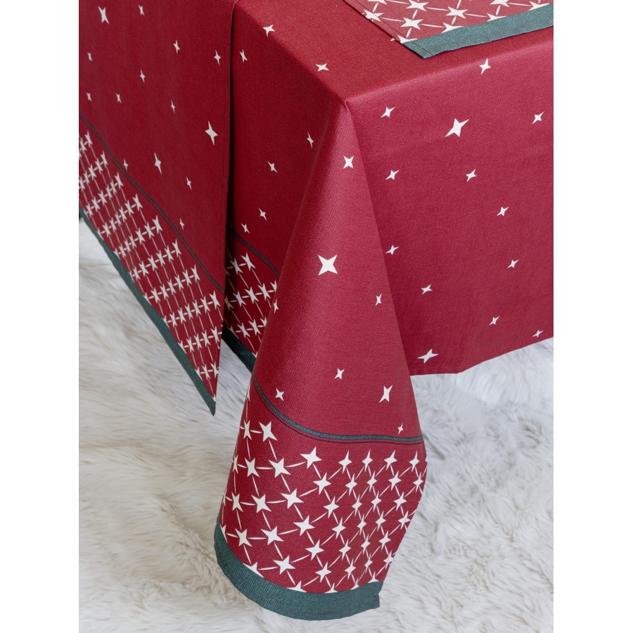 Nima Home Τραπεζομάντηλο 150x150 - Neva Κόκκινο, Πράσινο