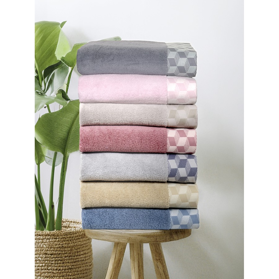 Nima Home Πετσέτα 90x145 Luxe - Denim Blue Μπλε