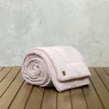 Nima Home Κουβέρτα/Πάπλωμα Υπέρδιπλο 220x240 - Cira Nude Pink Ροζ  o 220x240