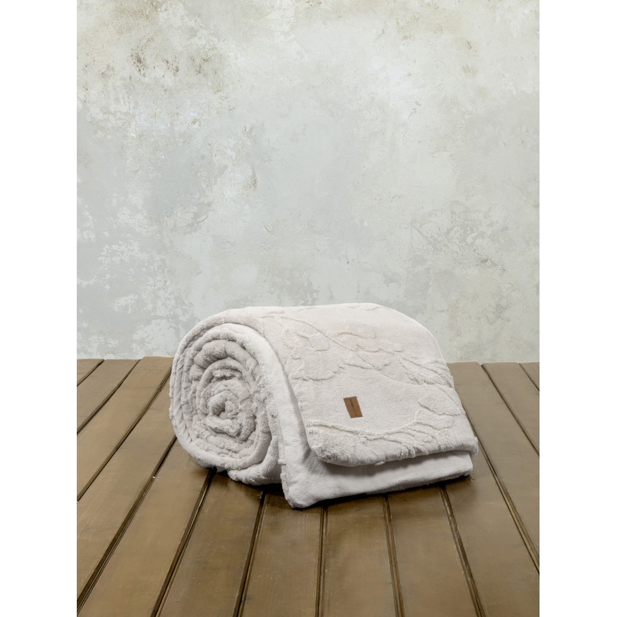 Nima Home Κουβέρτα/Πάπλωμα Υπέρδιπλο 220x240 - Elara Light Beige Μπεζ  o 220x240