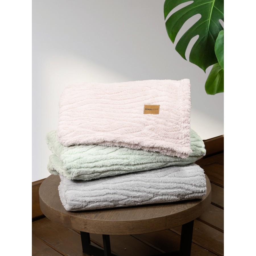 Nima Home Κουβέρτα καναπέ 130x170 - Serenus Nude Pink Ροζ