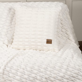 Nima Home Κουβέρτα καναπέ 130x170 - Savara Ivory Εκρού