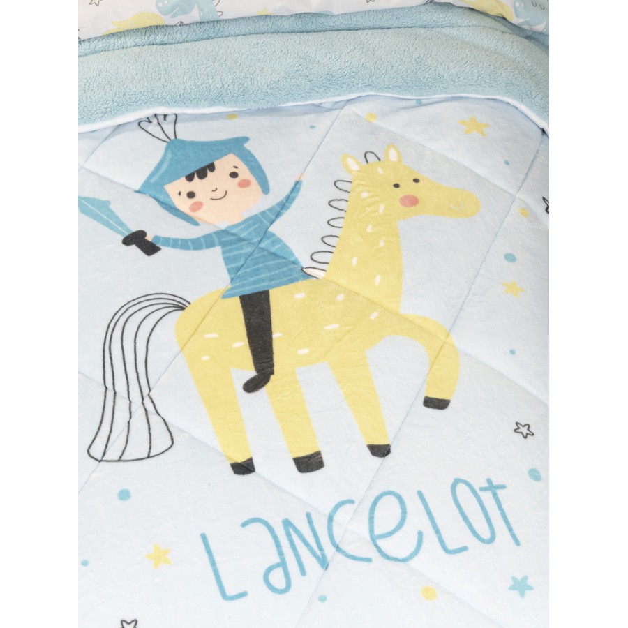 Nima Kids Κουβέρτα/Πάπλωμα Μονό 160x220 - Lancelot Γαλάζιο   160x220