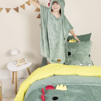 Nima Kids Κουβέρτα/Πάπλωμα Μονό 160x220 - Crocodino Πράσινο   160x220