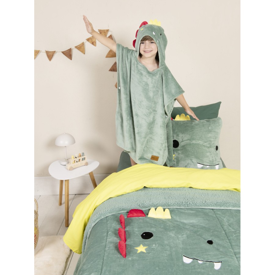 Nima Kids Πόντσο 70x70 (No 5/8) - Crocodino Πράσινο