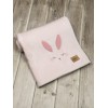 Nima Bebe Κουβέρτα Κούνιας 110x150 - Bunny Ροζ