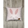 Nima Bebe Διακοσμητική Μαξιλαροθήκη 40x40 - Bunny Ροζ